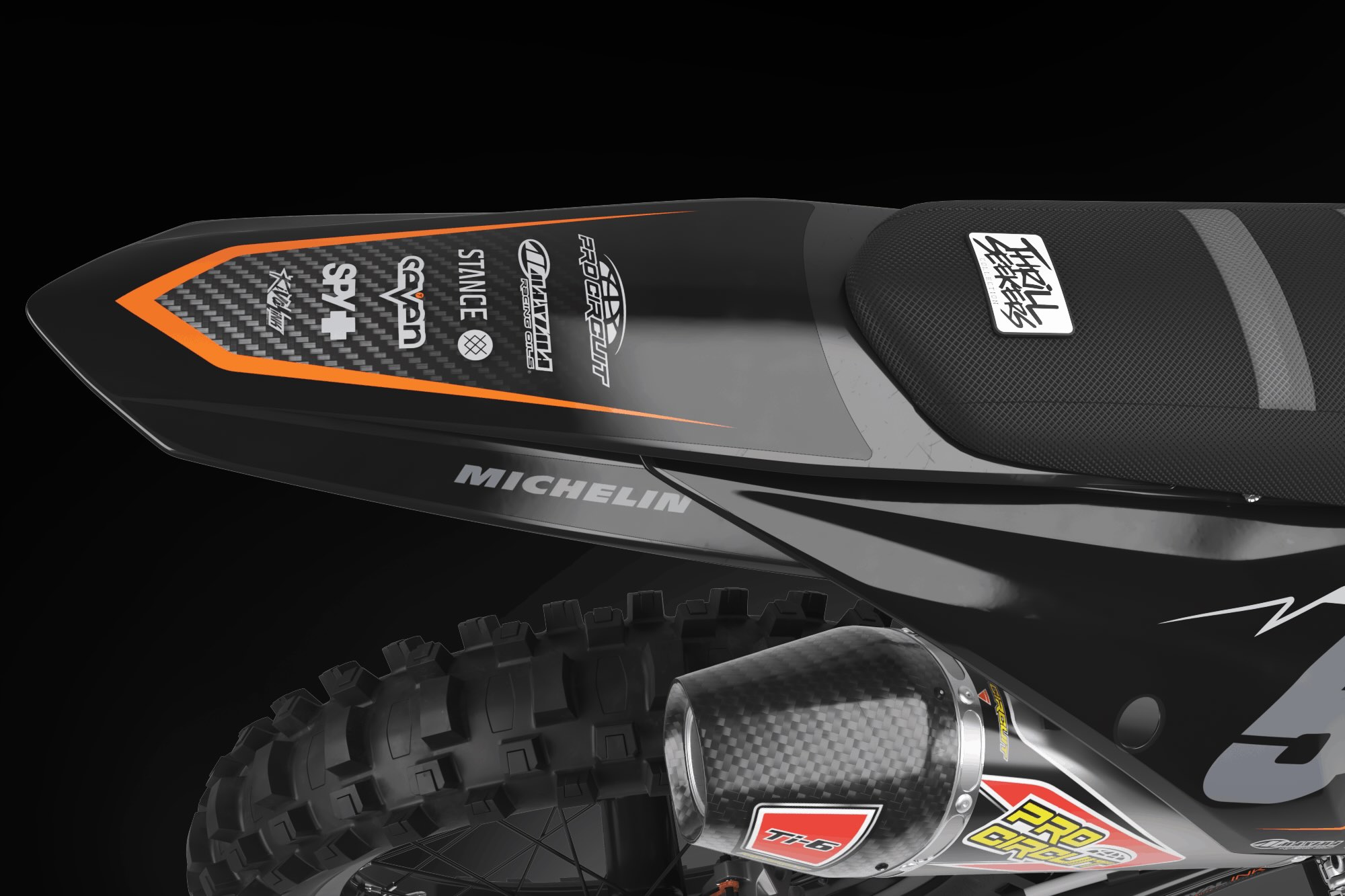 Dekor Factory Hidden Orange Limited Edition passend für KTM – Bild 4