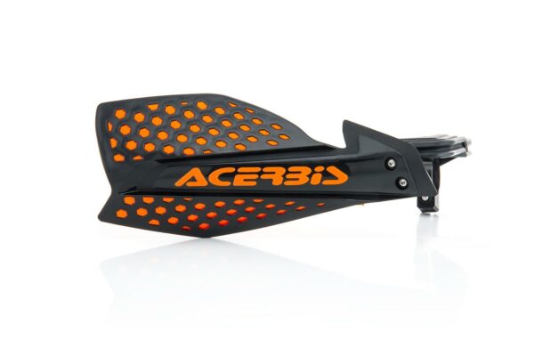 Acerbis Handschalen X-Ultimate Schwarz/Orange, Inkl. Anbaukit