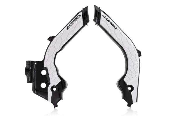 Acerbis Rahmenschutz X-Grip passend für Husqvarna Schwarz - Weiß