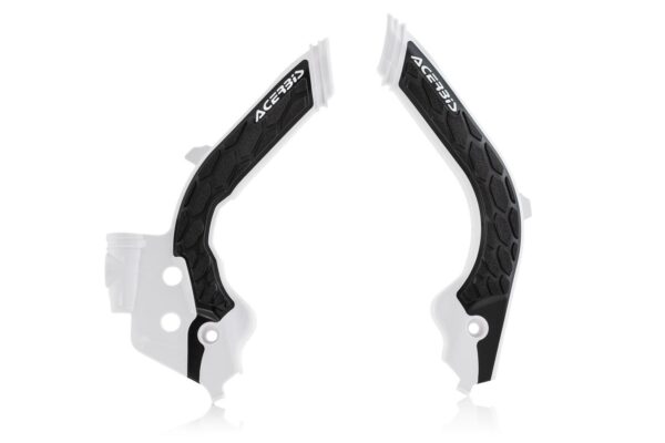 Acerbis Rahmenschutz X-Grip passend für Husqvarna Weiß - Schwarz