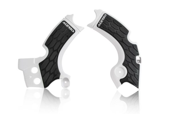 Acerbis Rahmenschutz X-Grip passend für Kawasaki Weiß - Schwarz