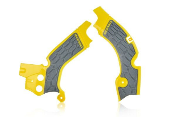 Acerbis Rahmenschutz X-Grip passend für Suzuki Gelb - Hell Grau