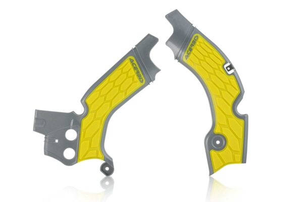Acerbis Rahmenschutz X-Grip passend für Suzuki Hell Grau - Gelb