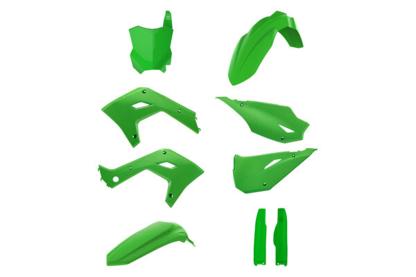 Polisport Plastik Restyle – Kit passend für Kawasaki KX125 2003 – 2008 und KX250 2003 – 2008 Grün