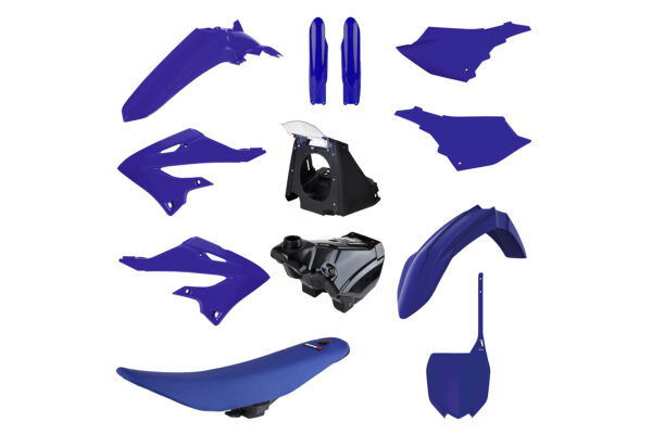 Polisport Plastik Restyle – Kit passend für Yamaha YZ125 2002 – 2021 und YZ250 2002 – 2021 Blau