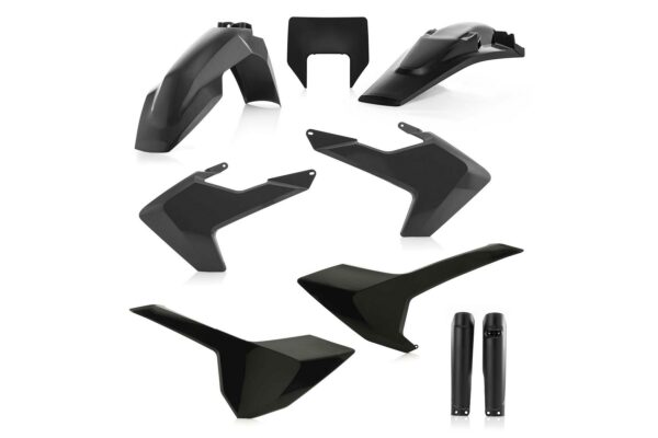Acerbis Plastik Full Kit passend für Husqvarna TE / FE 2017 – 2019 Schwarz