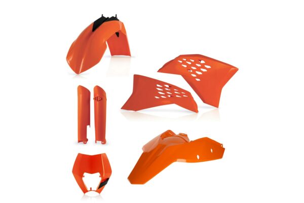 Acerbis Plastik Full Kit passend für KTM EXC EXCF 2008 - 2011 Orange