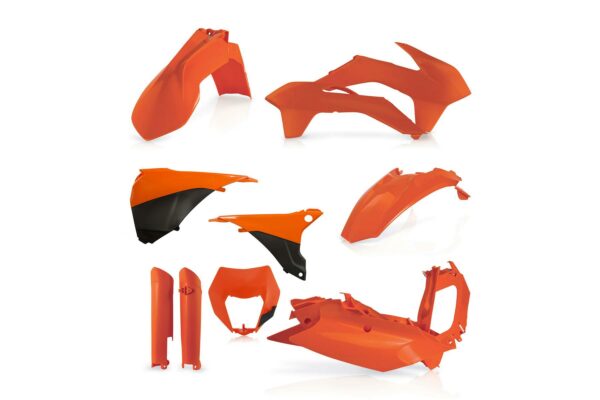 Acerbis Plastik Full Kit passend für KTM EXC EXCF 2014 - 2015 Orange