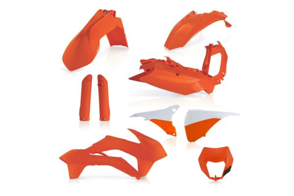 Acerbis Plastik Full Kit passend für KTM EXC EXCF 2016 Orange