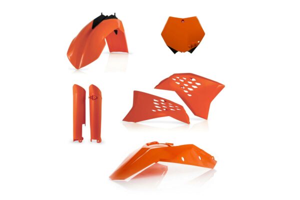 Acerbis Plastik Full Kit passend für KTM SX SXF 2008 - 2010 Orange