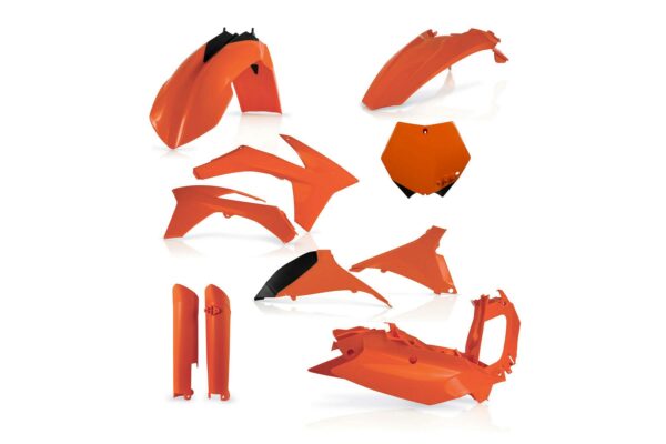 Acerbis Plastik Full Kit passend für KTM SX SXF 2011 - 2012 Orange