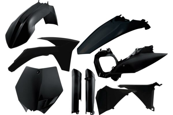 Acerbis Plastik Full Kit passend für KTM SX SXF 2011 - 2012 Schwarz