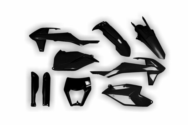 Acerbis Plastik Full Kit passend für KTM EXC EXCF 2017 – 2019 Schwarz
