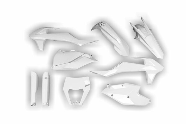 Acerbis Plastik Full Kit passend für KTM EXC EXCF 2017 – 2019 Weiß