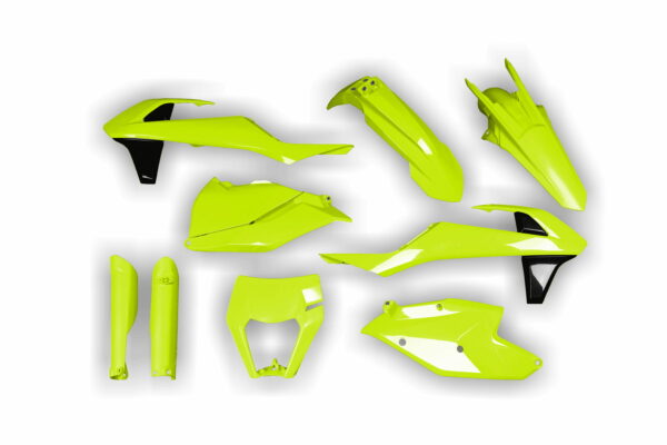 Racetech Plastik Full Kit passend für KTM EXC EXCF 2017 – 2019 Neon | Gelb