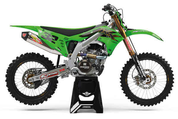 Dekor Factory Finest Green Limited Edition passend für Kawasaki