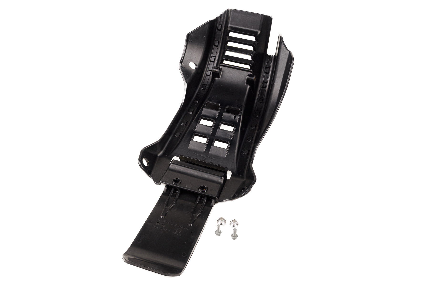 Motorschutzplatte mit Umlenkungsschutz passend für KTM SX SXF 2023 – 2026 und EXC EXCF 2024 – 2026 Schwarz