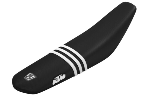 Sitzbankbezug Troy Lee Designs passend für KTM SX SXF 2019 – 2022 und EXC EXCF 2020 – 2023 Schwarz