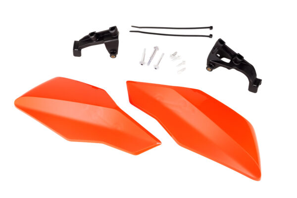 Handschalen passend für KTM SX SXF 2023 – 2026 und EXC EXCF 2024 – 2026 Orange, Inkl. Anbaukit