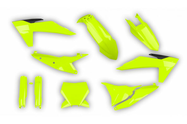 Racetech Plastik Full Kit passend für KTM SX SXF 2023 – 2025 Neon | Gelb