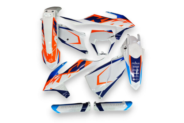 Dekor auf Plastiks beklebt für MX & Enduro Modelle passend für KTM