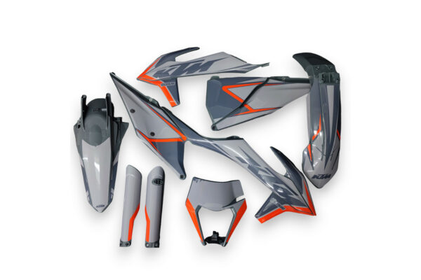 Dekor auf Plastiks beklebt für MX & Enduro Modelle passend für KTM