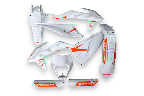 Dekor auf Plastiks beklebt für MX und Enduro Modelle passend für KTM