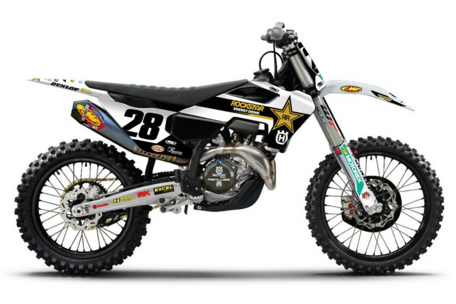 Dekor Rockstar Team  Edition 2024 passend für Husqvarna