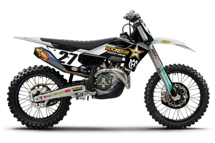 Dekor Rockstar Team  Edition 2023 passend für Husqvarna