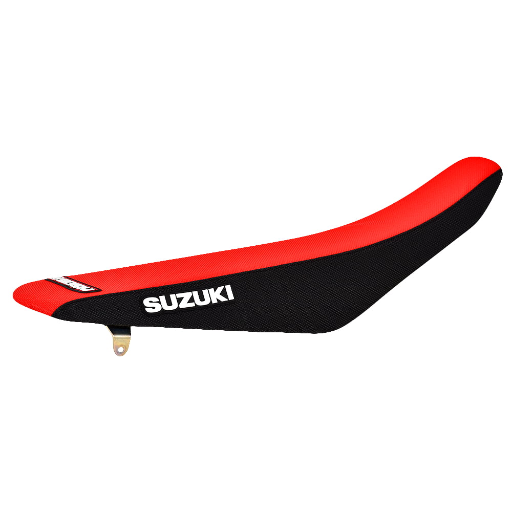 163-SUZ-BLK-RED Factory Sitzbankbezug passend für Suzuki Motocross und Enduromodelle – Bild 1