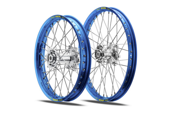 Excel Felgensatz Haan Wheels | Motocross Felgen | Blau – Silber