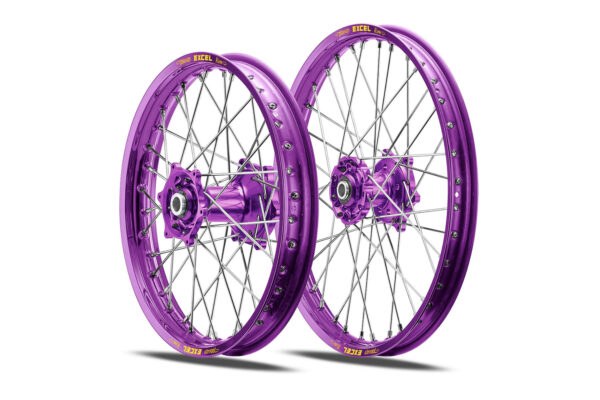 Excel Felgensatz Haan Wheels | Motocross Felgen | Lila