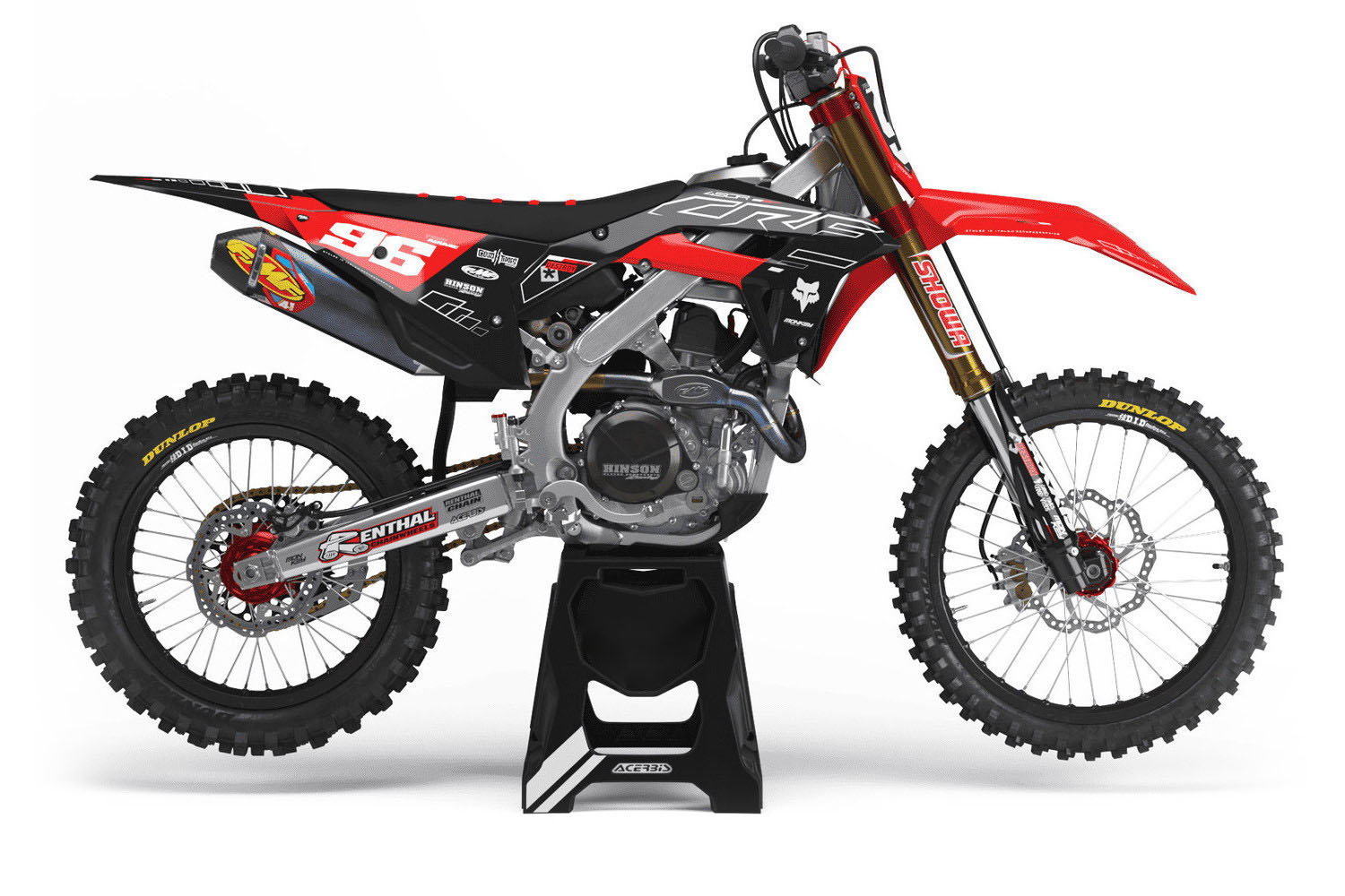 Dekor Factory Destroyer Red Limited Edition passend für Honda