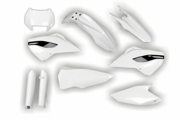 Plastik Full Kit passend für Husaberg TE FE 2013 – 2014 Weiß