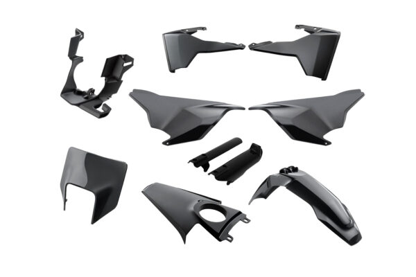 Plastik Full Kit passend für Husqvarna 701 Enduro 2016 – 2020 Schwarz