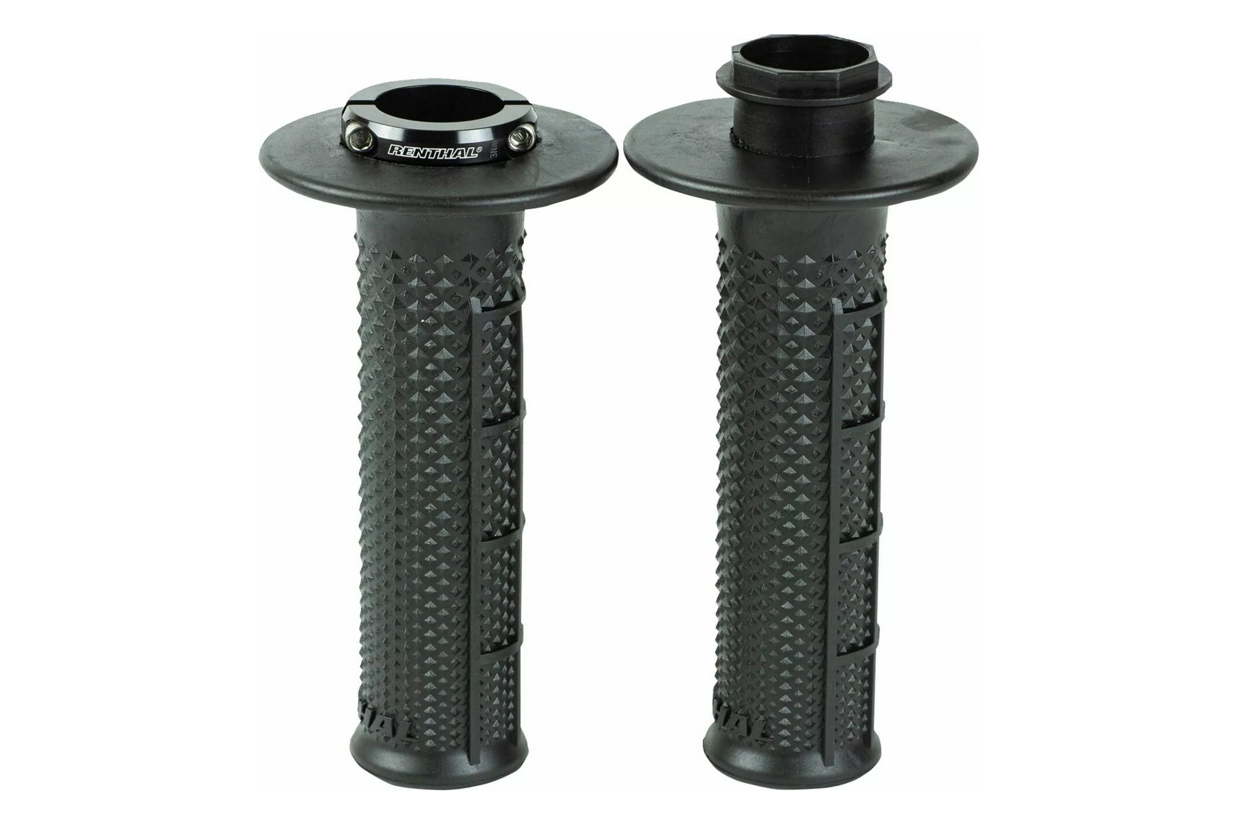 Renthal Griffe Lock-On Tapered in Schwarz – Hart