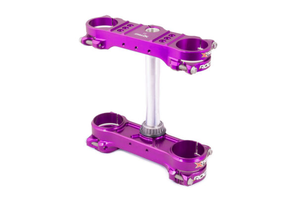 Xtrig Gabelbrücke Rocs Supermoto passend für KTM EXC EXCF 2014 – 2023 in Purple – Lila