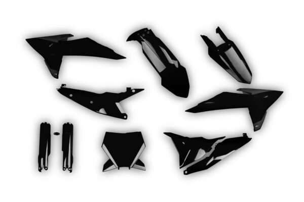 Acerbis Plastik Full Kit passend für KTM SX SXF 2025 – 2026 Schwarz