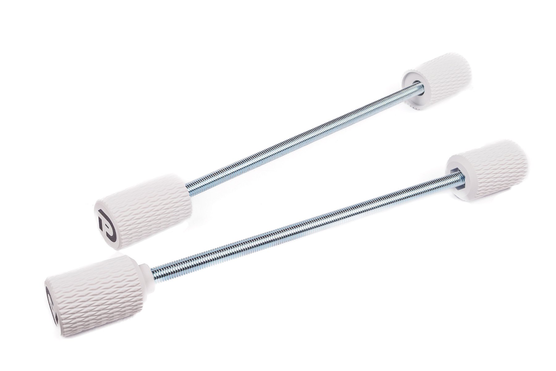 Supermoto Axle Sliders – Stunt Pegs für die Achsen in der Farbe Weiss