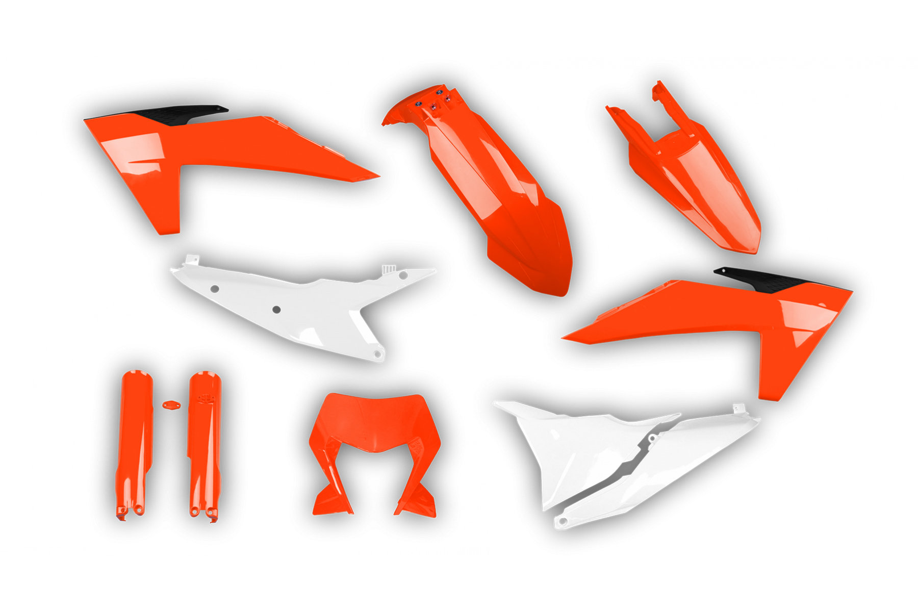 Acerbis Plastik Full Kit passend für KTM EXC EXCF 2024 – 2025 Originalfarbe