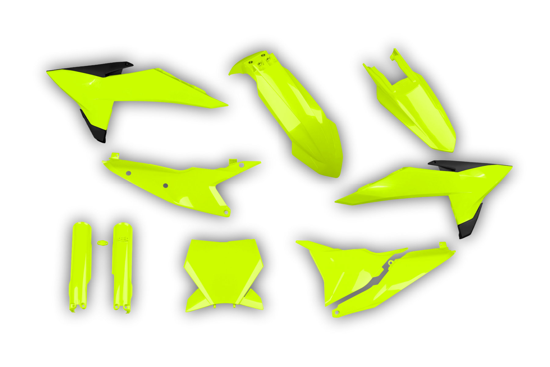 Racetech Plastik Full Kit passend für KTM SX SXF 2025 – 2026 Neon | Gelb