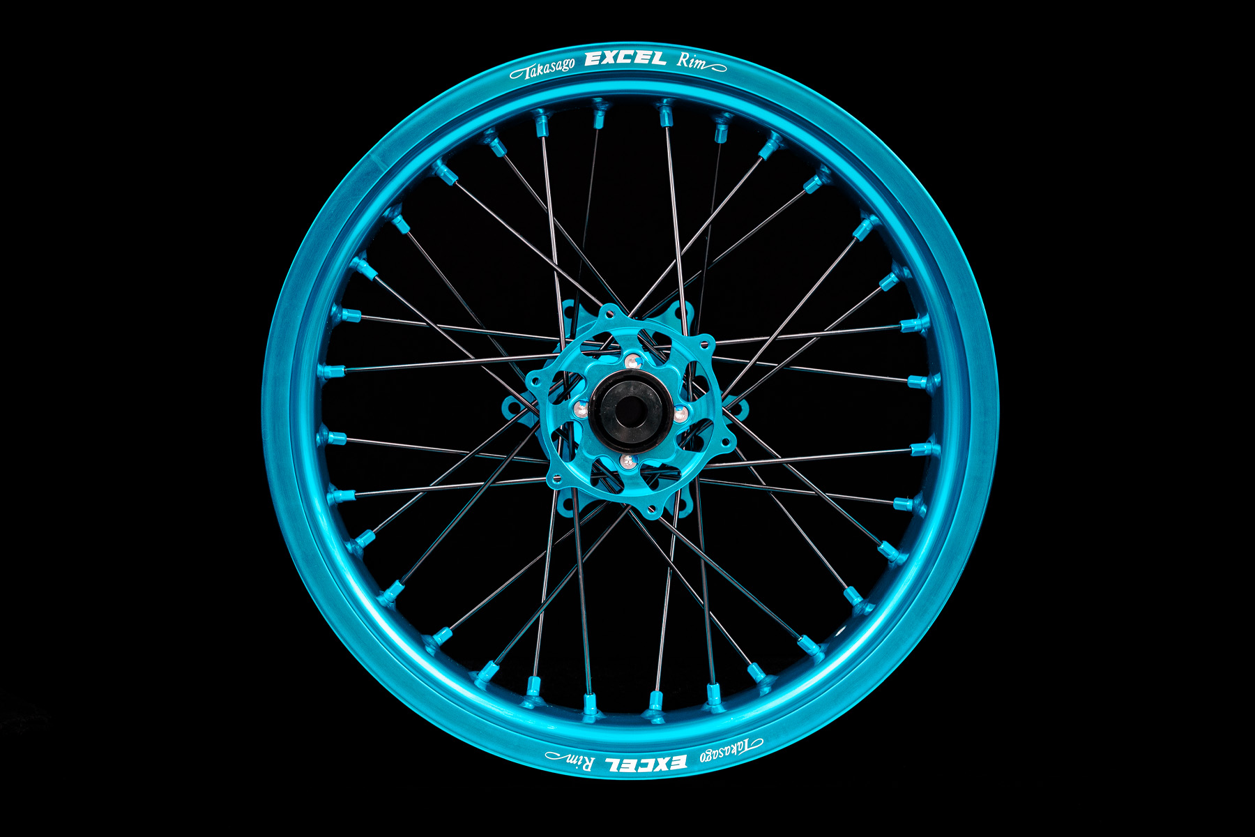 Supermoto Radsatz Excel G2 Series Sky Blue