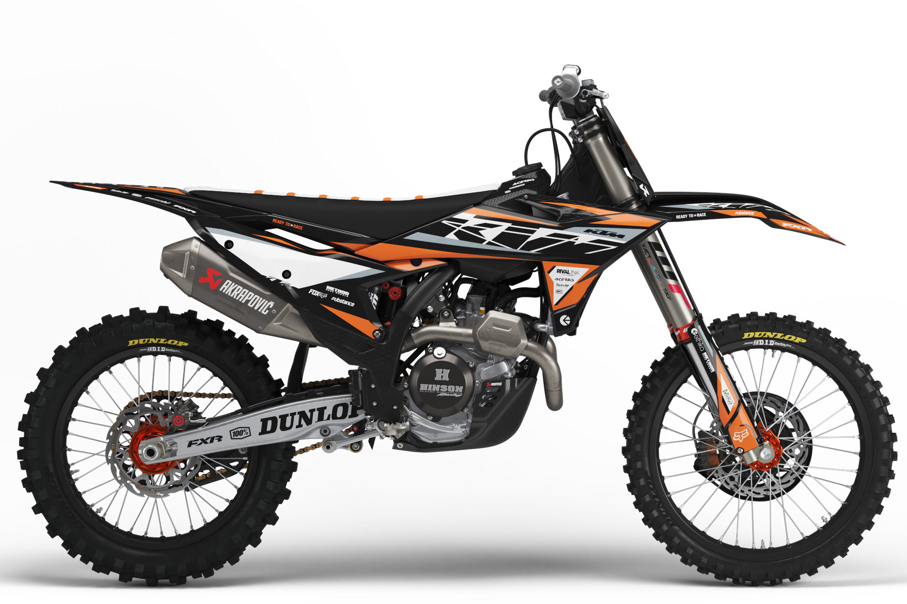 Dekor Factory Lazzaro Grey Limited Edition passend für KTM