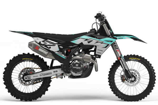 Dekor Factory Stock 23 Teal Limited Edition passend für KTM