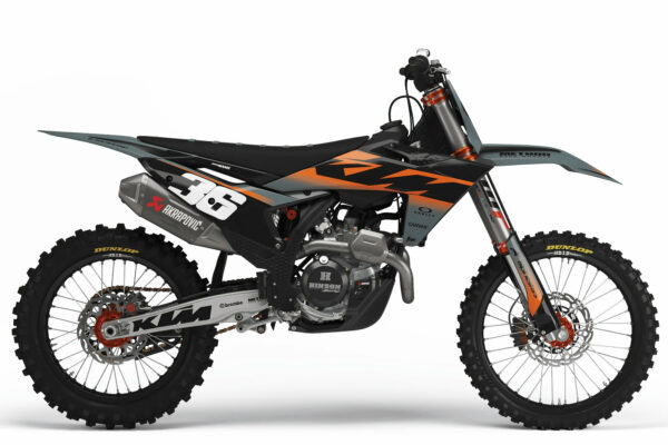 Dekor Factory Vital Grey Limited Edition passend für KTM