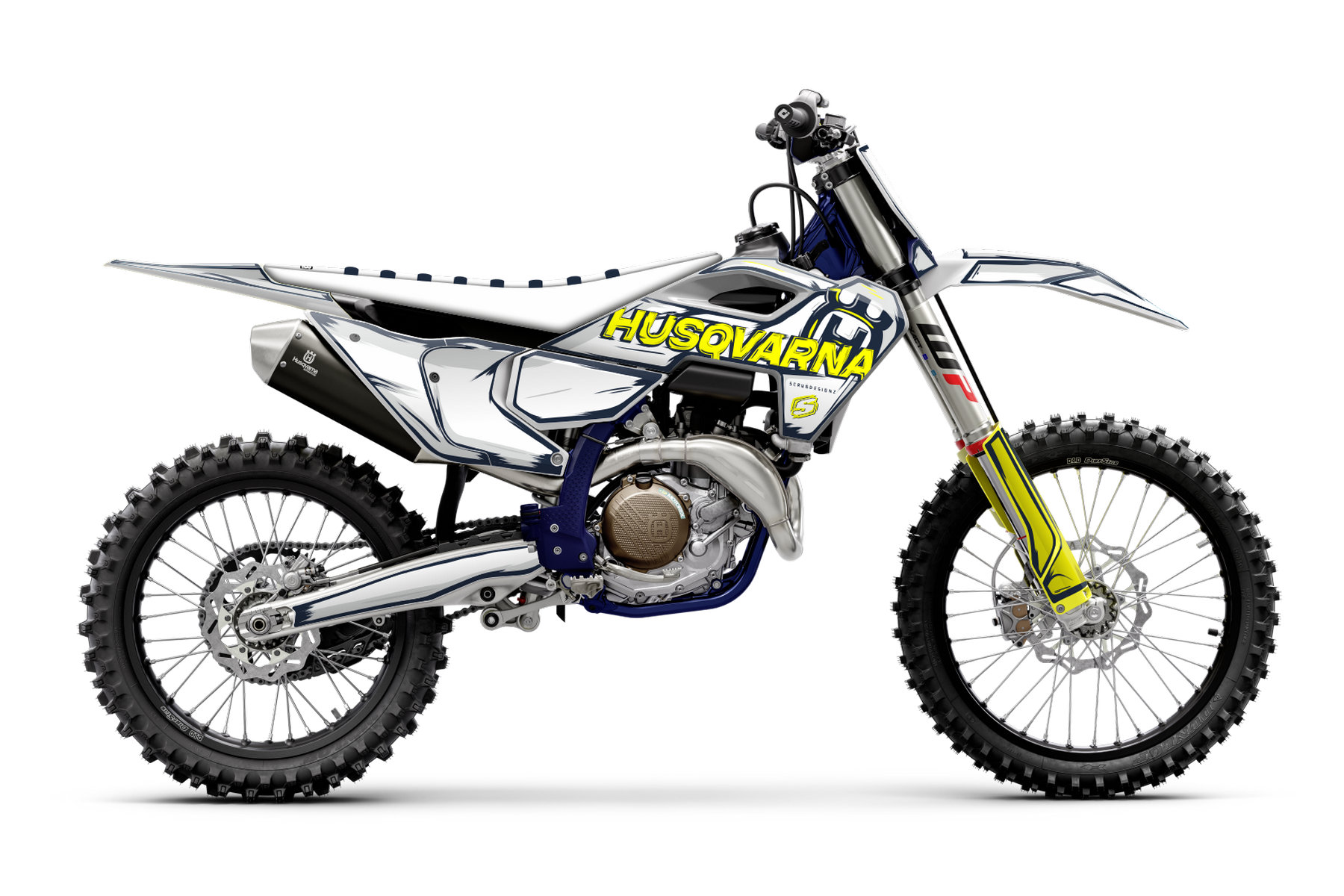 Dekor Factory Artex White Limited Edition passend für Husqvarna