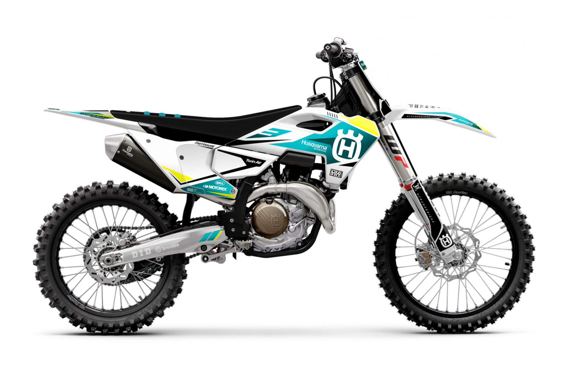 Dekor Factory Blend Teal Limited Edition passend für Husqvarna