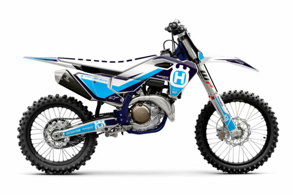 Dekor Factory Solo Blue Limited Edition passend für Husqvarna