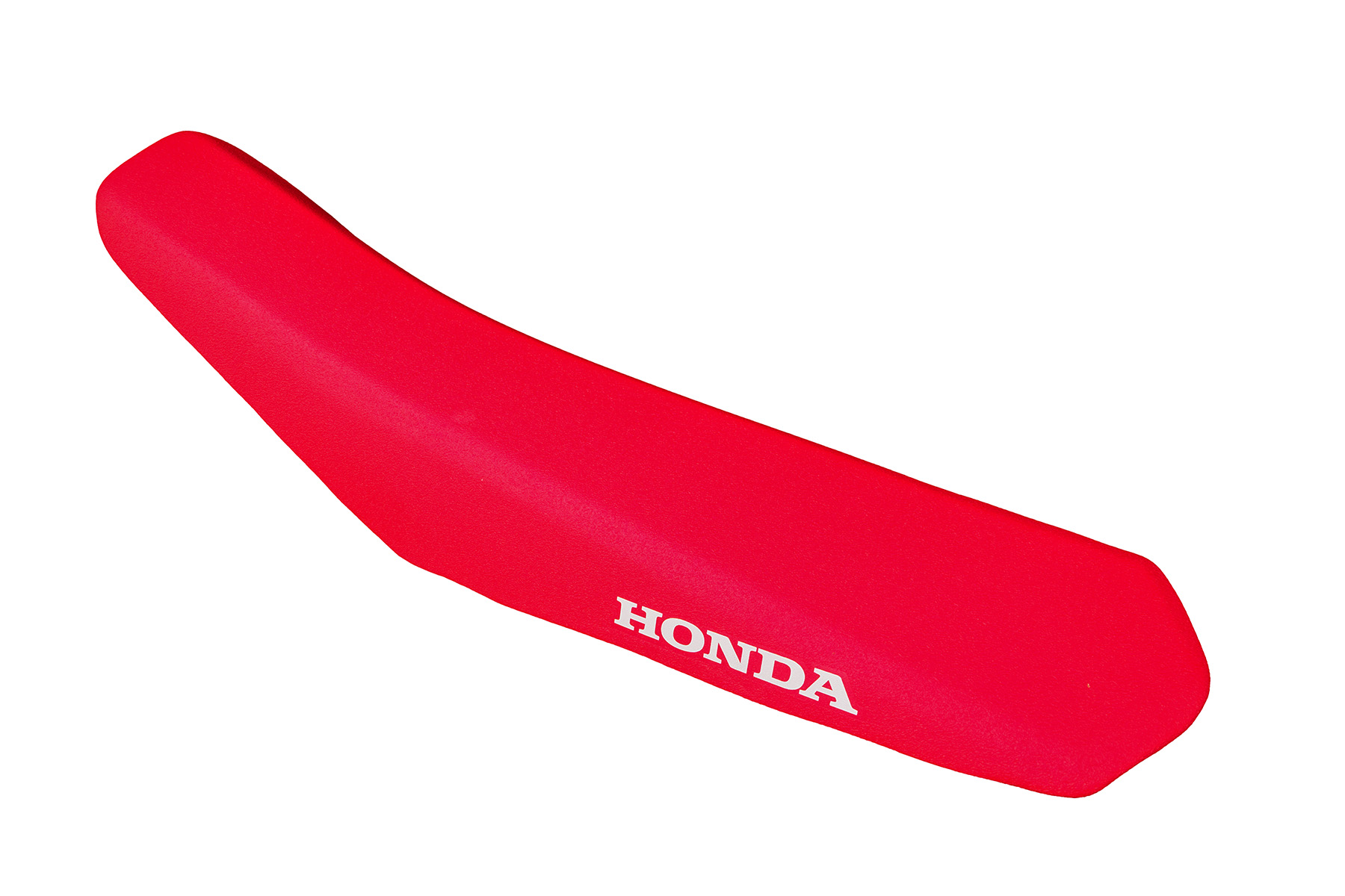 MXG Racing Ribbed Seat Cover For Honda CRF450R 2017-2020 - Blue Red White Stripes