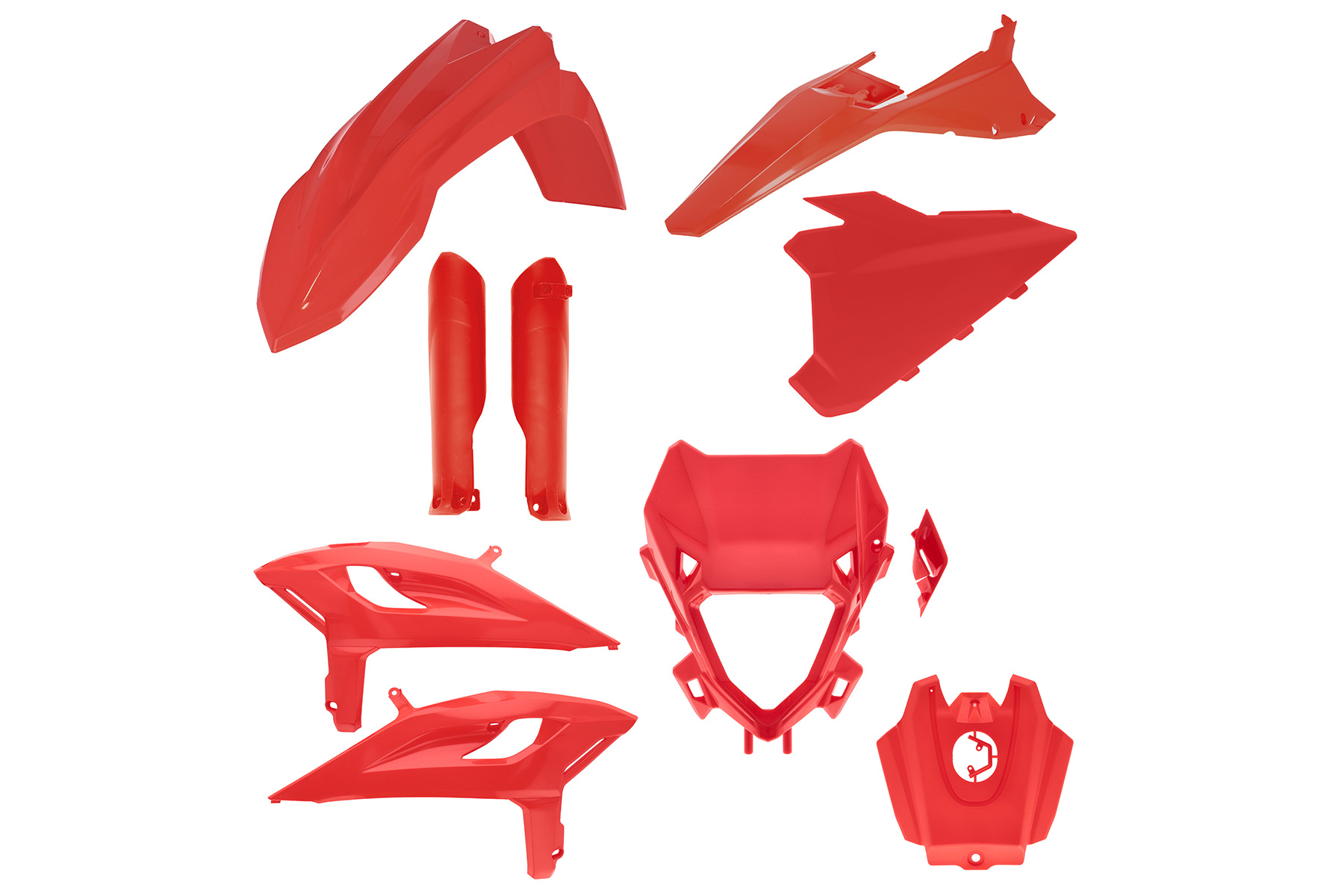 Acerbis Plastik Full Kit passend für Beta RR und Beta RR X-Pro 2025 – 2026 Rot